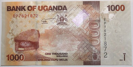 Ouganda - 1000 Shillings - 2021 - PICK 49f - NEUF - Ouganda