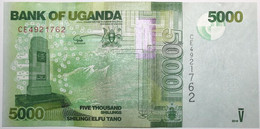 Ouganda - 5000 Shillings - 2019 - PICK 51f - NEUF - Ouganda