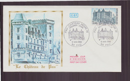 France, FDC Enveloppe Du 15 Mai 1982 à Pau " Le Château De Pau " - FDC