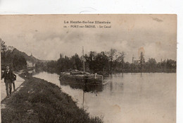 PORT SUR SAONE LE CANAL TBE - Port-sur-Saône