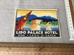 Lido Palace Hotel - Adesivi Di Alberghi