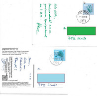 2255a: Beiwerk & Auszier, Neue Freimarkenserie 1.10.2022 Gestempelte FDC- Bedarfspostserie Komplett, RR - Lettres & Documents