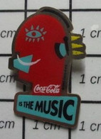 513a Pin's Pins / Beau Et Rare / COCA-COLA / COCA-COLA IS THE MUSIC - Coca-Cola