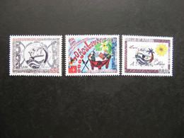 A). Wallis Et Futuna: TB Série N° 842 Au N° 844, Détachés,  Neufs XX . - Unused Stamps