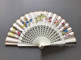 Vintage Spanish Fan: Disney - Donald Duck - Tom & Jerry *1 (Spain ~1970s/1980s) - Disney