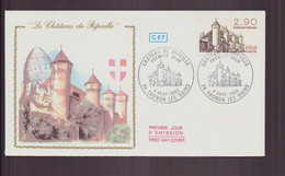 France, FDC Enveloppe Du 4 Septembre 1982 à Thonon-les-Bains " La Château De Ripaille " - FDC