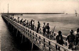 Le Croisic * L'estacade * La Jetée * Pêche à La Ligne Pêcheurs - Le Croisic