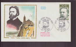 France, FDC Enveloppe Du 5 Juin 1982  Le Puy " Jules Vallès " - FDC