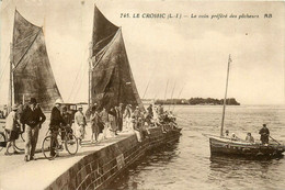 Le Croisic * Le Coin Préféré Des Pêcheurs * La Jetée * Pêche à La Ligne Pêcheurs - Le Croisic