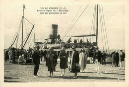 Le Croisic * Avant Le Départ Du Bateau Vapeur Solacroup Pour Une Promenade En Mer , Sur Les Quais - Le Croisic