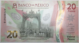 Mexique - 20 Pesos - 2021 - PICK 132b.3 - NEUF - Mexique