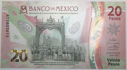Mexique - 20 Pesos - 2021 - PICK 132b.3 - NEUF - Mexico