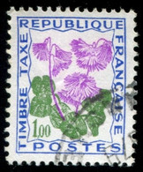 Pays : 189,07 (France : 5e République)  Yvert Et Tellier N° : Tx   102 (o) - 1960-.... Used