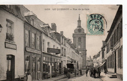 LE QUESNOY RUE DE LA GARE 1905 TBE - Le Quesnoy