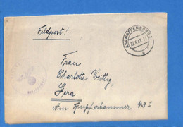 WWII 22.6.1942 Feldpost De Aschaffenburg (G10240) - Lettres & Documents