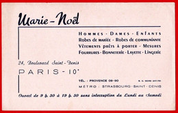 Buvard Marie-Noël, Robes De Mariée Et De Communiante, Prêt à Porter, Sur Mesure, Fourrures, Layette, Lingerie.... - Kleidung & Textil