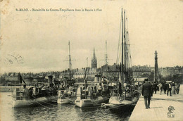 St Malo * Escadrille De Contre Torpilleurs Dans Le Bassin à Flot * Marine De Guerre * Militaria - Saint Malo