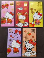 Malaysia Wall's 2021 Hello Kitty Cartoon Animation Chinese New Year Angpao (money Red Packet) - Nouvel An