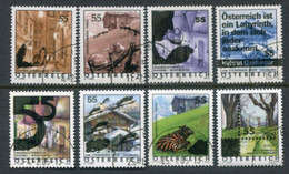 AUSTRIA  2005 Definitive Overprints Used..  Michel 2509-16 - Oblitérés