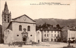 Saint-Jean-en-Royans L'Eglise Church Drôme 26190 N°57 Dos Vert En TB.Etat - Sonstige & Ohne Zuordnung