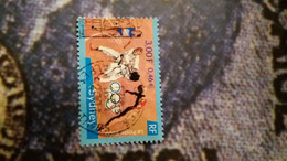 2000 N° 3341 OBLITERE  COULEUR BLANC DE SYDNEY LE S ET D  DEPLACER  ET ANNEAUX LUNE 8.8..2001 - Used Stamps