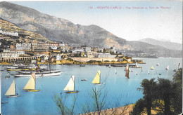 MONACO - MONTE-CARLO - Vue Générale Et Le Port - Porto