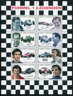 AUSTRIA 2006 Formula 1 Drivers III Sheetlet,MNH / **.  Michel 2592-99 Kb - Nuovi