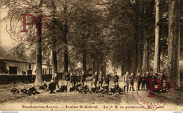 INSTITUT ST GABRIEL LA 7 E B EN PROMENADE UNE HALTE   Boechout  BOUCHOUT   ANVERS ANTWERPEN  Bélgica Belgique - Boechout