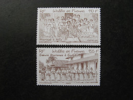 Wallis Et Futuna: TB  Paire N° 758 Et N° 759, Détachés, Neufs XX. - Unused Stamps