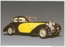 Voiture BUGATTI Coach Ventoux 1935, Type 57, Jaune Et Noir  - Musée Automobile, Mulhouse 68, Collection Schlumpf - Turismo