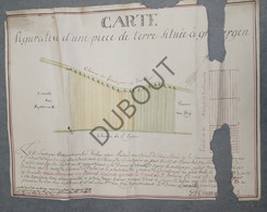Grimbergen - Manuscriptkaart - 1819 - 2 Percelen Hof Van Liere (V1823) - Manuscritos