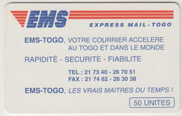 TOGO - EMS, CN: From "00086656" To "00096118", 50 U , Used - Togo