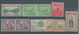 220042474  NUEVA ZELANDA.  YVERT  Nº  272/7+280  **/MNH - Ungebraucht