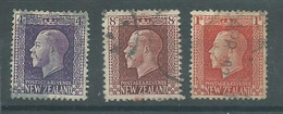 220042494  NUEVA ZELANDA.  YVERT  Nº  154/59/161 - Gebraucht