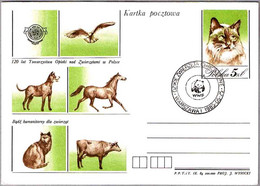 PROTECCION DE LA NATURALEZA - W.W.F. Protection Of Nature. Warszawa 1985 - Lettres & Documents