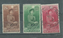 220042510  NUEVA ZELANDA.  YVERT    Nº  337B/339 - Used Stamps