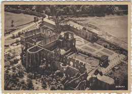 .9 Cartes Des Ruines  De L'Abbaye D'Aulne La Vue Aériene Tiré Par La Sabena - Antoing