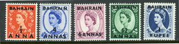 -Bahrain-1956-"Definitive S"  (*) (Set Of 5) - Bahrain (...-1965)