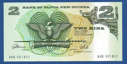 PAPUA NEW GUINEA - P. 5c – 2 KINA ND (1989-1991) UNC  Serie AKB 001837 - Papua Nuova Guinea