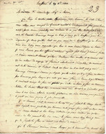 1823 De Honfleur Avice Capitaine De Navire LACOUDRAIS TRAITE NEGRIERE  PACOTILLES NAVIGATION EXPEDITION MARTINIQUE - Documentos Históricos