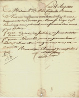 1820 LETTRE BANQUE FINANCE NEGOCE Par Mallet Frères Banque Paris Pour Veuve Lecouteulx à Rouen V.SCANS+HISTORIQUE - Autres & Non Classés