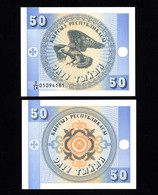 KYRGYZSTAN  P-3a  50 Tyiyn  ND (1993)  -3/IK-  UNC - NEUF !!!!!!!!! - Kirghizistan