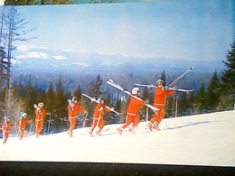 KOREA NORD PYONGYANG - LE MONT BAIKTOU-SAN SCI SKI  SCIATORI  N1995 IX2695 - Korea (Noord)