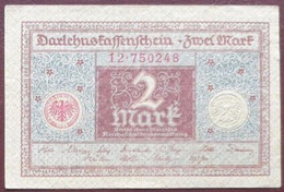 GERMANIA-2 MARK 1920 P-60  VF+ - 2 Mark