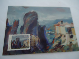 GREECE  MAXIMUM  CARDS  ΜΕΤΕΩΡΑ   METEORA    2 SCAN - Mont Athos