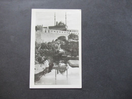 Asien Sri Lanka Ceylon 1958 By Air Mail Echtfoto Postkarte Aus Cairo The Citadel (Ägypten) Nach Hamburg Gesendet - Sri Lanka (Ceilán) (1948-...)