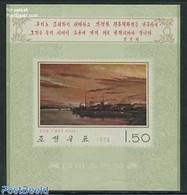 Korea, North 1974 Painting S/s, Mint NH, Various - Industry - Art - Modern Art (1850-present) - Fabrieken En Industrieën