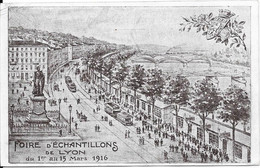 FOIRE D'ECHANTILLONS De LYON Du 1er Au 15 Mars 1916 - Foires