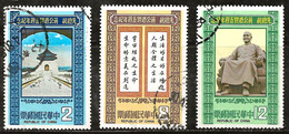 Taiwan 1980 N°Y.T. : 1271 à 1273 Obl. - Used Stamps