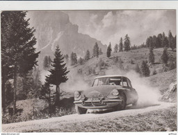 MARATHON LIEGE-SOFIA-LIEGE 1962 ID19 DE Mmes BOUCHET-KISSEL ABORDE LES DOLOMITES CPSM GM TBE - Rallyes